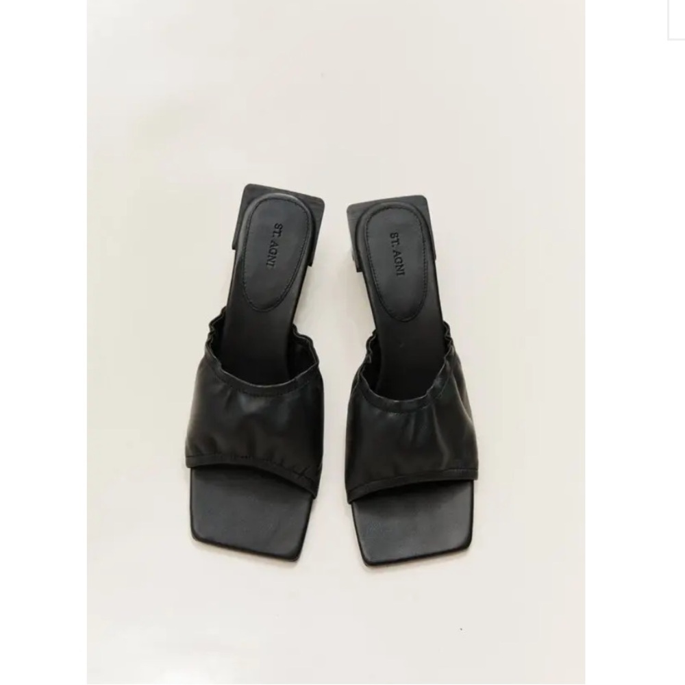 ST AGNI - Block Heel - Black - Never worn